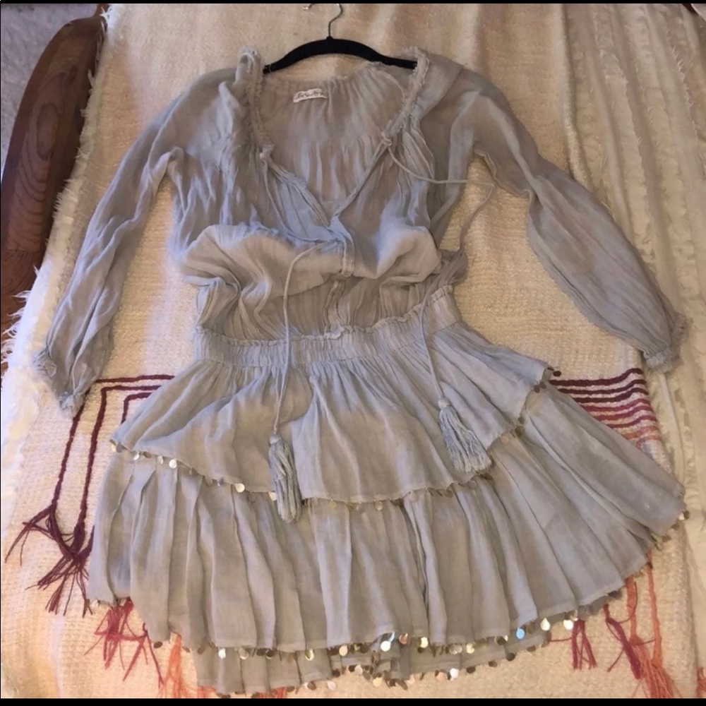 Grey Love Shack Fancy Dress